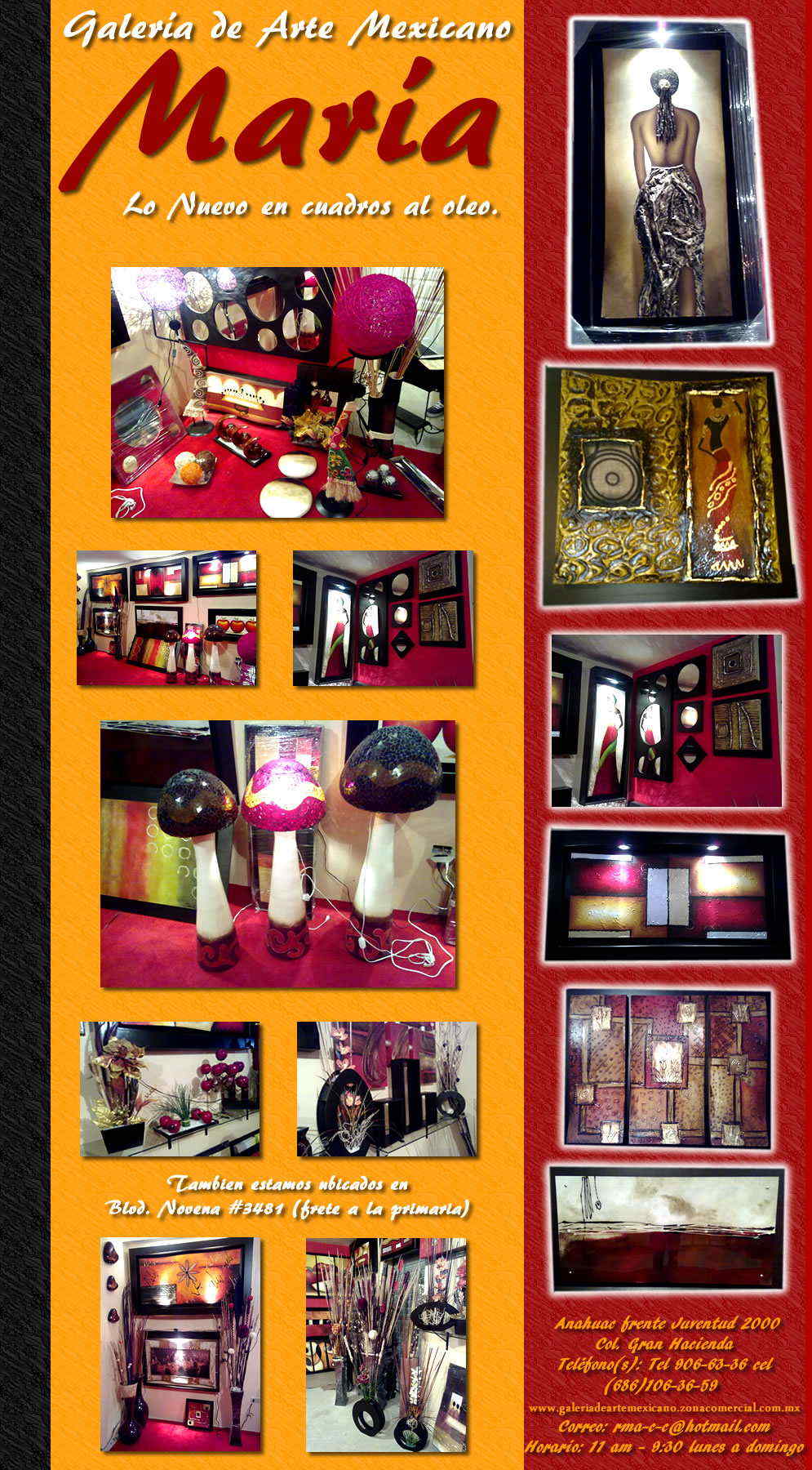 Galeria de  Arte Mexicano Maria