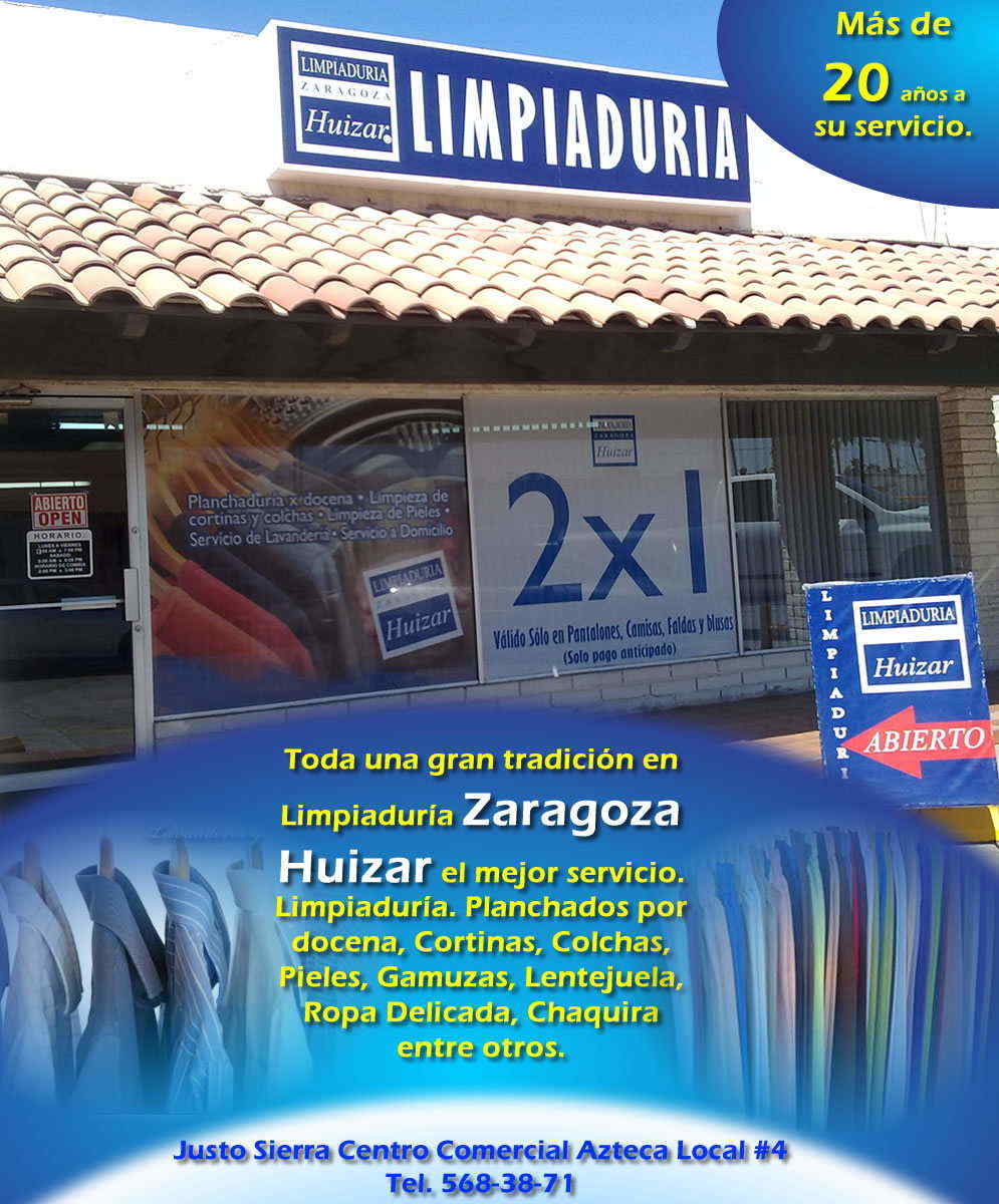 LIMPIADURIA ZARAGOZA HUIZAR