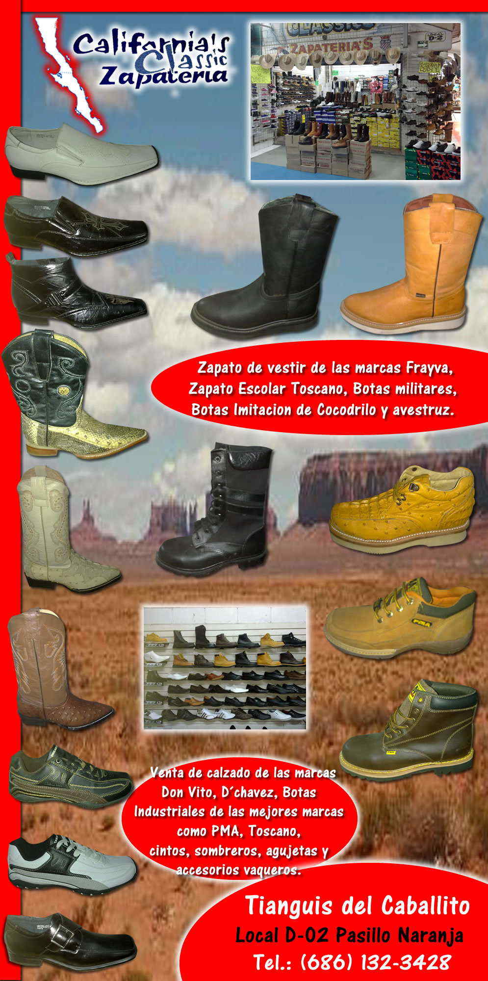 Californias Classic Zapaterias