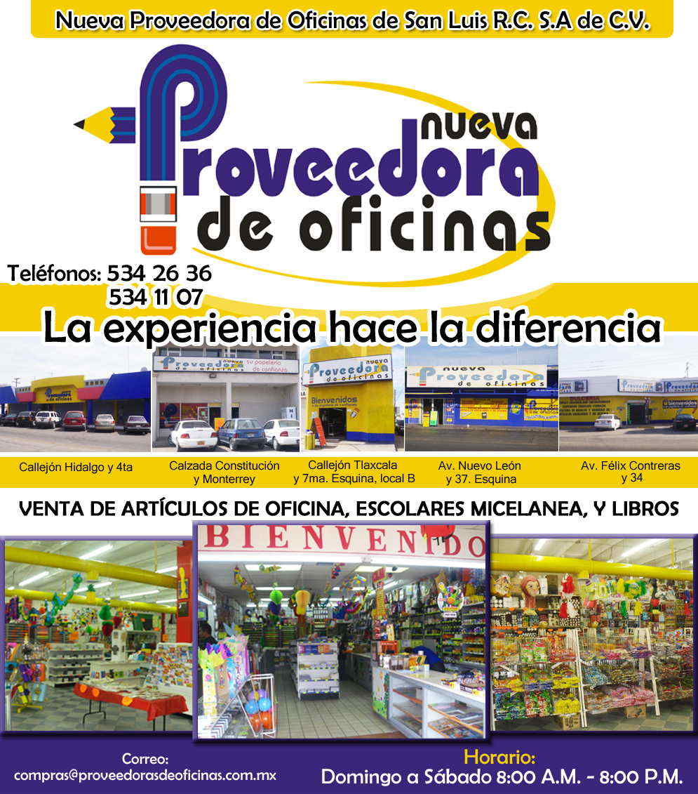 PROVEEDORA DE OFICINAS