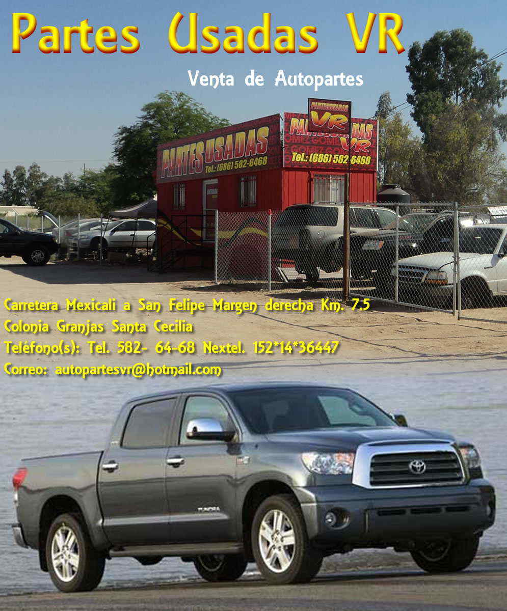 Partes usadas VR