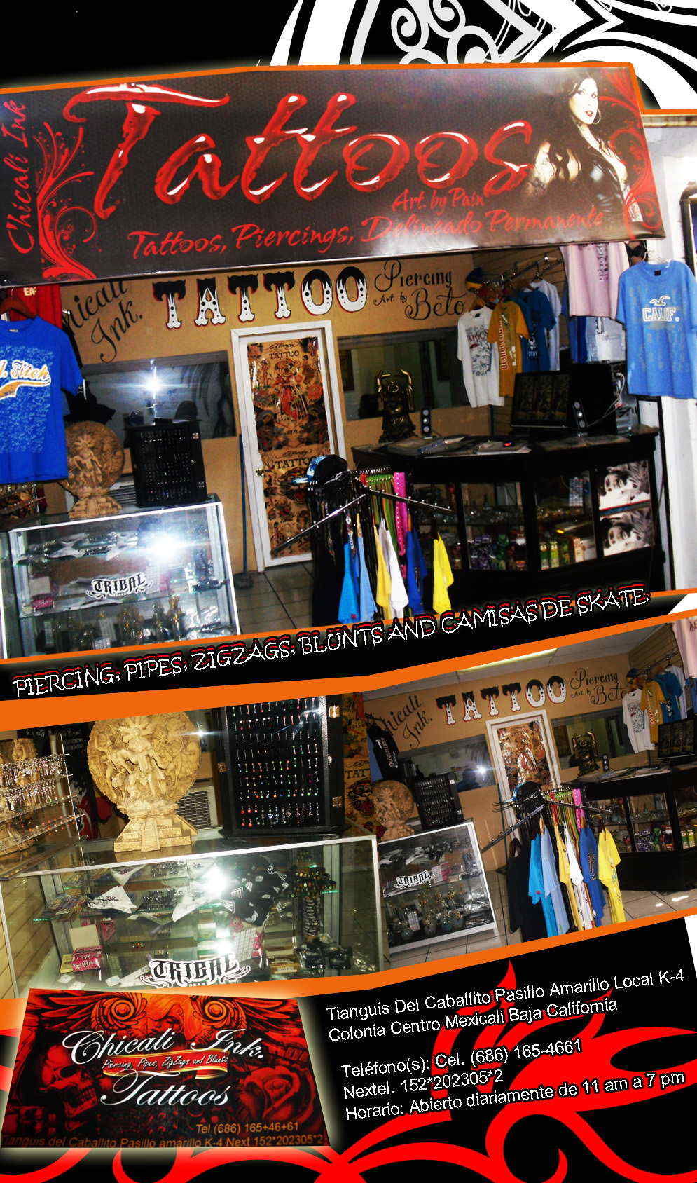 Chicali Ink. Tattoos