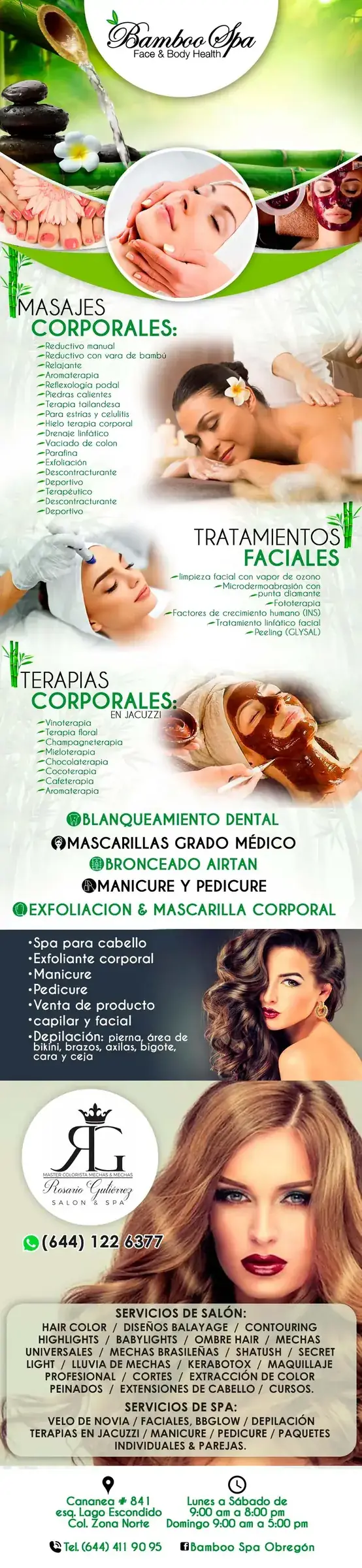 Bamboo Spa Face & Body Health