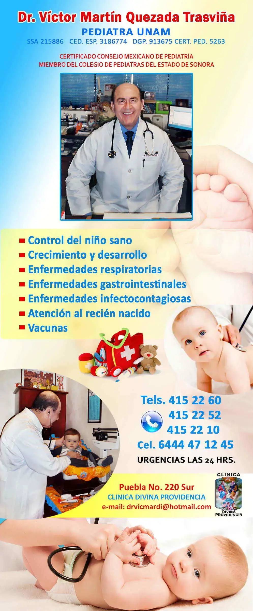 Dr. Victor Quezada Trasviña PEDIATRA