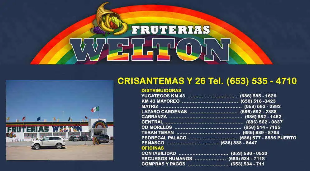 FRUTERIAS WELTON CRISANTEMAS Y 26