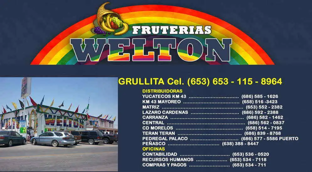 FRUTERIAS WELTON GRULLITA