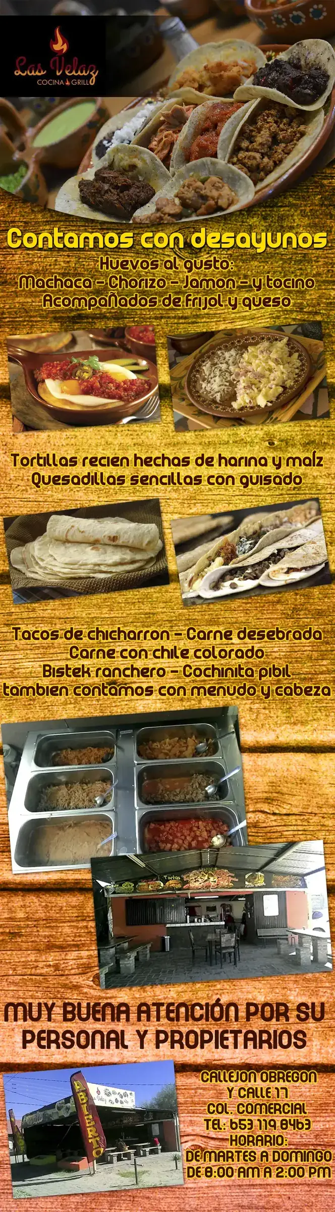 Las Velaz Cocina & Grill