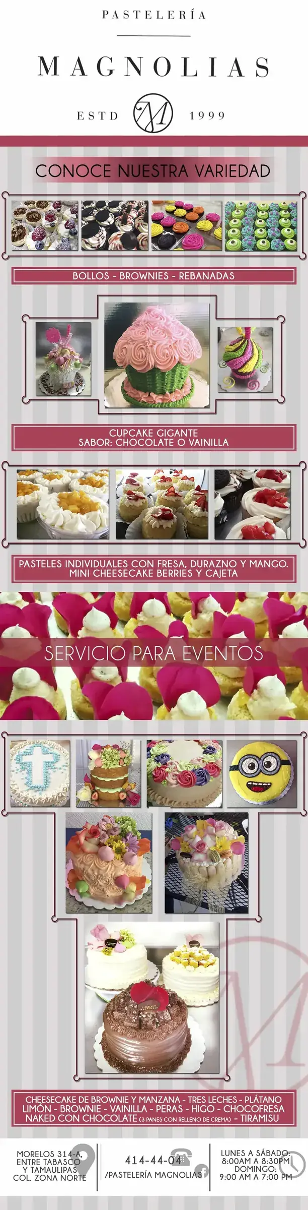 Pastelería Magnolias