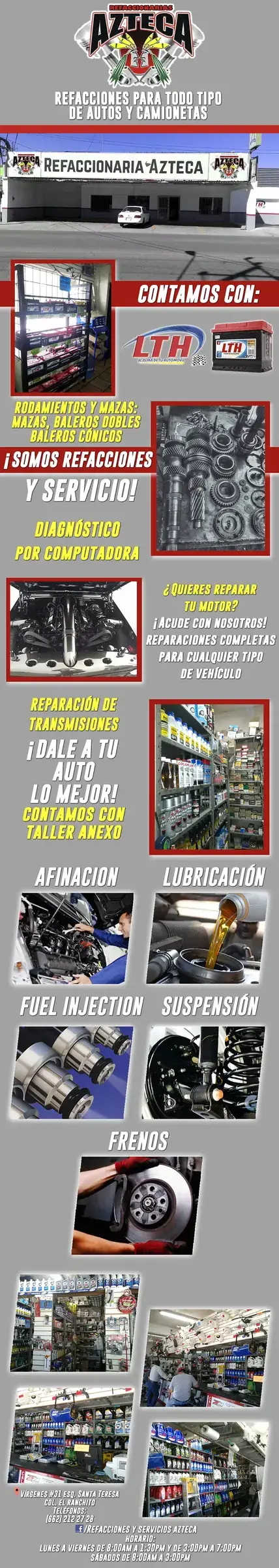 Refaccionaria AZTECA Ranchito