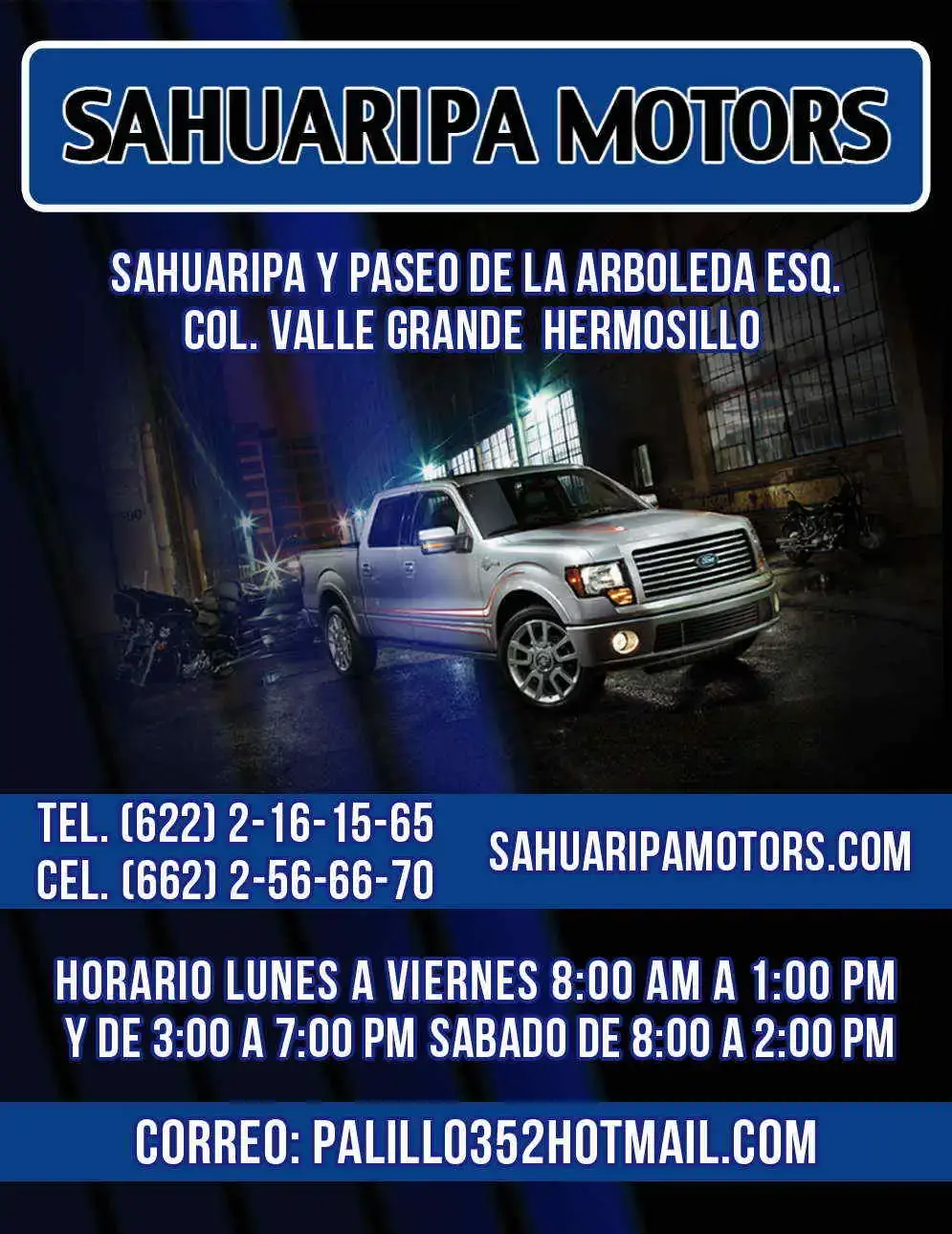 SAHUARIPA MOTORS