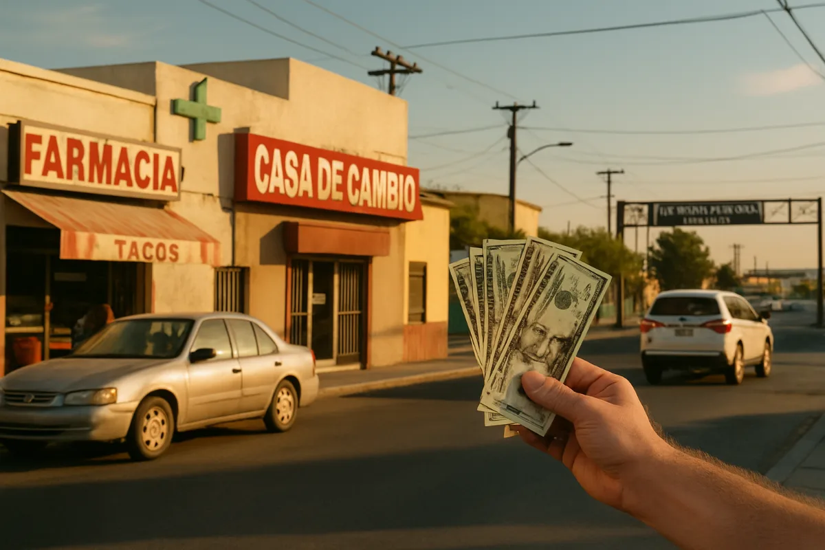 Cambia dólares sin riesgos en la frontera: guía práctica 2025